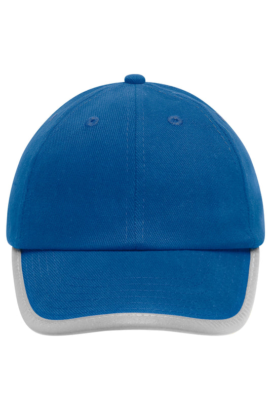 Originelles 6 Panel Cap mit reflektierender Schildeinfassung ( ohne Schutzfunktion/keine PSA ) - MB6193