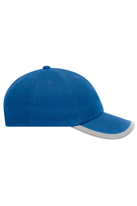 Originelles 6 Panel Cap mit reflektierender Schildeinfassung ( ohne Schutzfunktion/keine PSA ) - MB6193