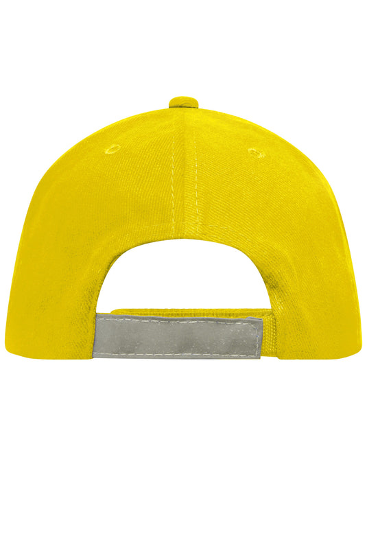 Originelles 6 Panel Cap mit reflektierender Schildeinfassung ( ohne Schutzfunktion/keine PSA ) - MB6193