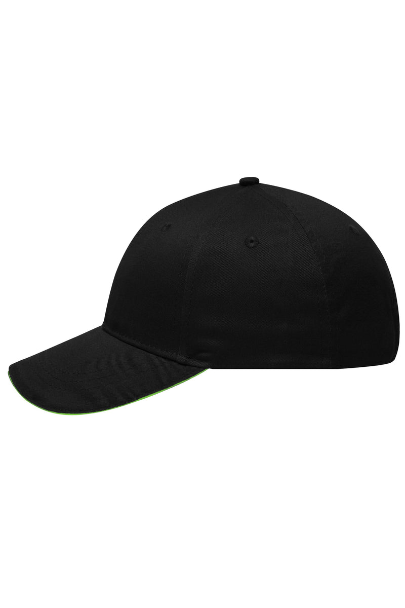 Laden Sie das Bild in Galerie -Viewer, 6 Panel Sandwich Cap mit gebürsteter Oberfläche - MB6212
