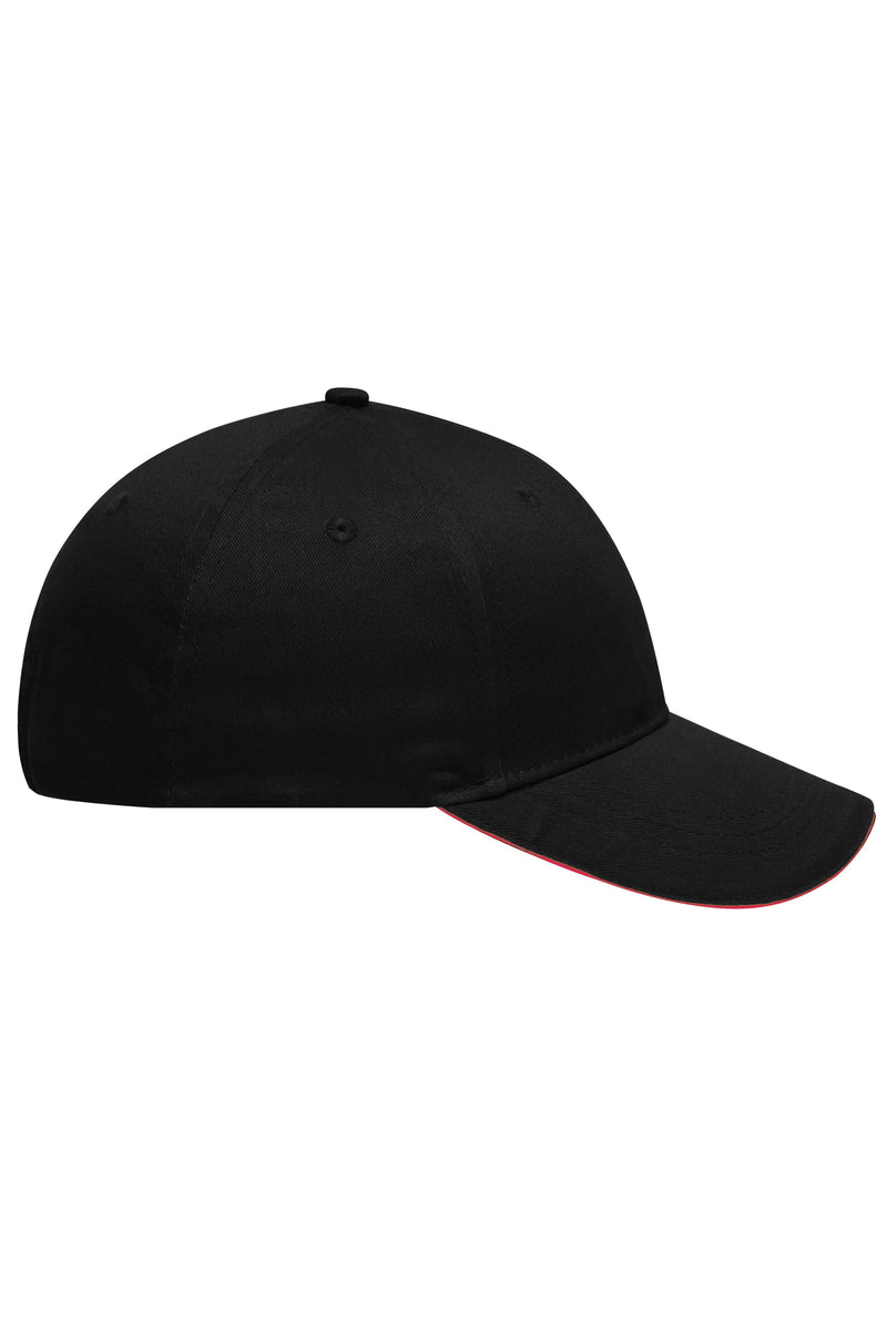 Laden Sie das Bild in Galerie -Viewer, 6 Panel Sandwich Cap mit gebürsteter Oberfläche - MB6212
