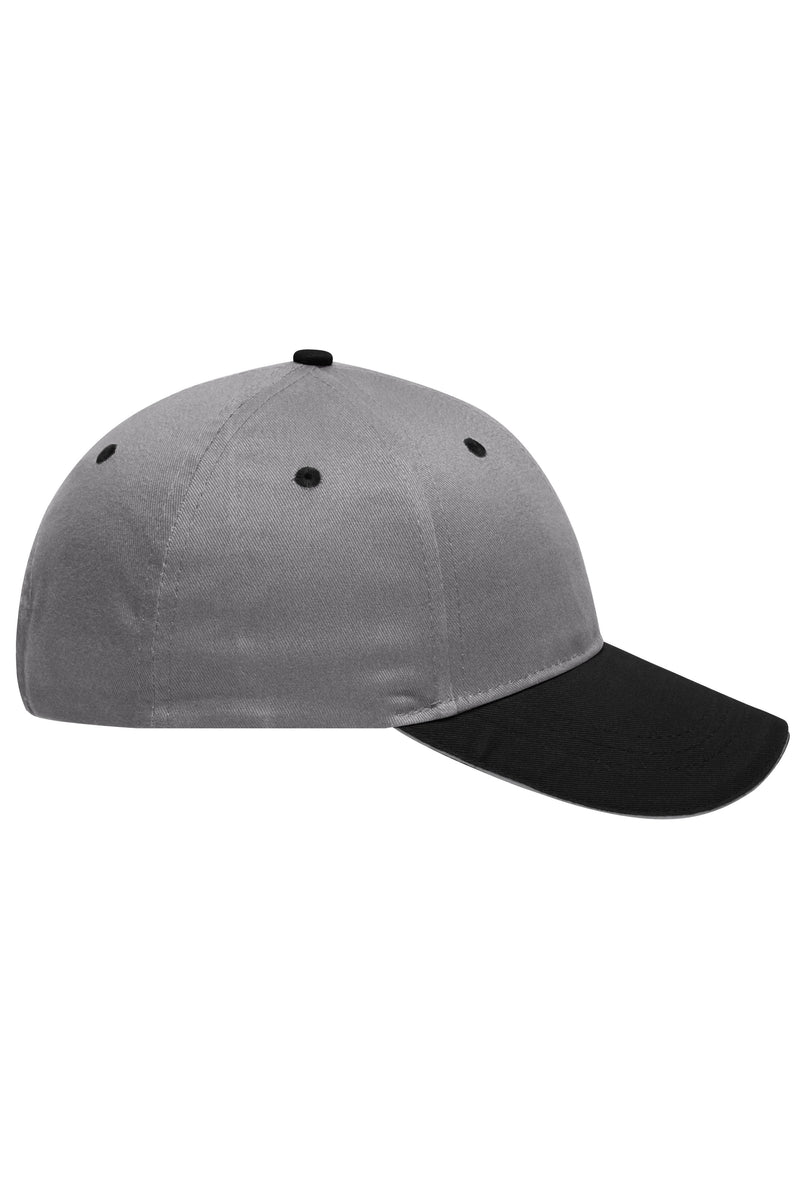 Laden Sie das Bild in Galerie -Viewer, 6 Panel Sandwich Cap mit gebürsteter Oberfläche - MB6212
