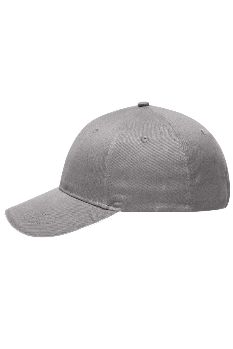 Laden Sie das Bild in Galerie -Viewer, 6 Panel Sandwich Cap mit gebürsteter Oberfläche - MB6212

