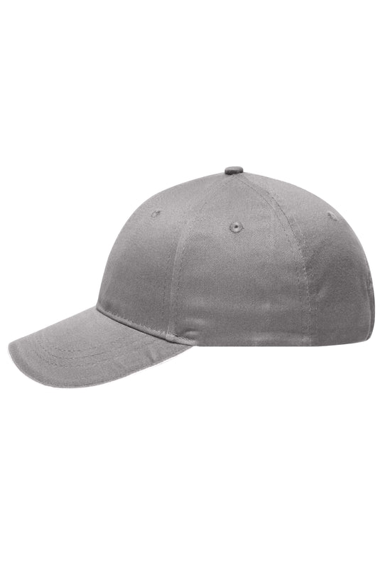 6 Panel Sandwich Cap mit gebürsteter Oberfläche - MB6212