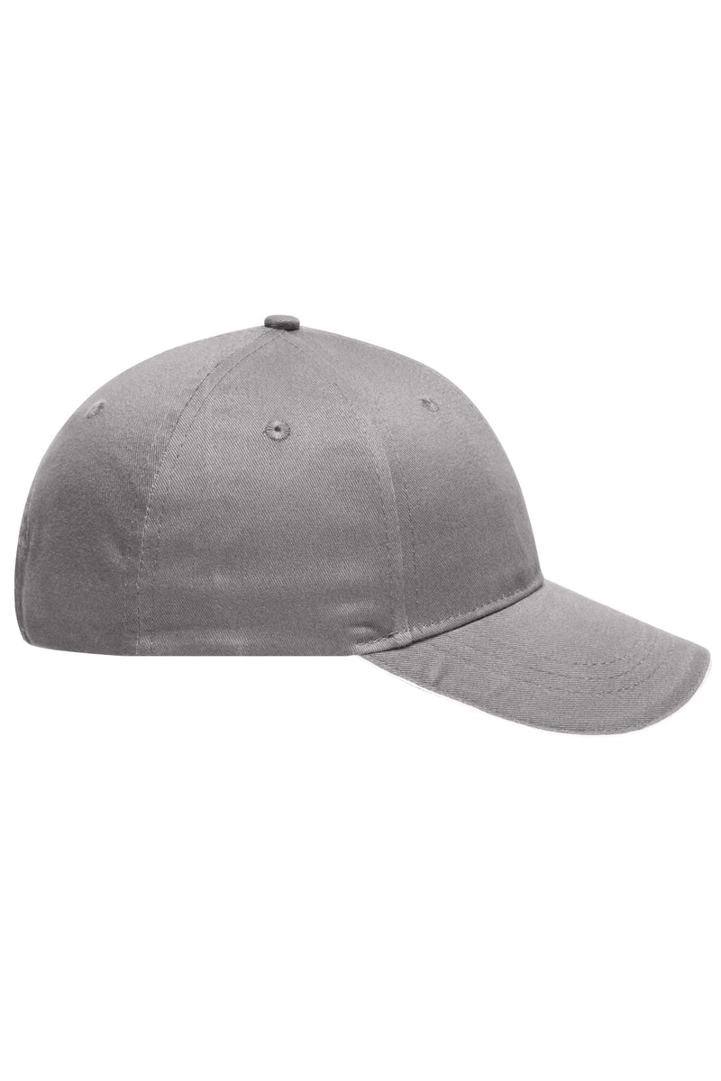 Laden Sie das Bild in Galerie -Viewer, 6 Panel Sandwich Cap mit gebürsteter Oberfläche - MB6212
