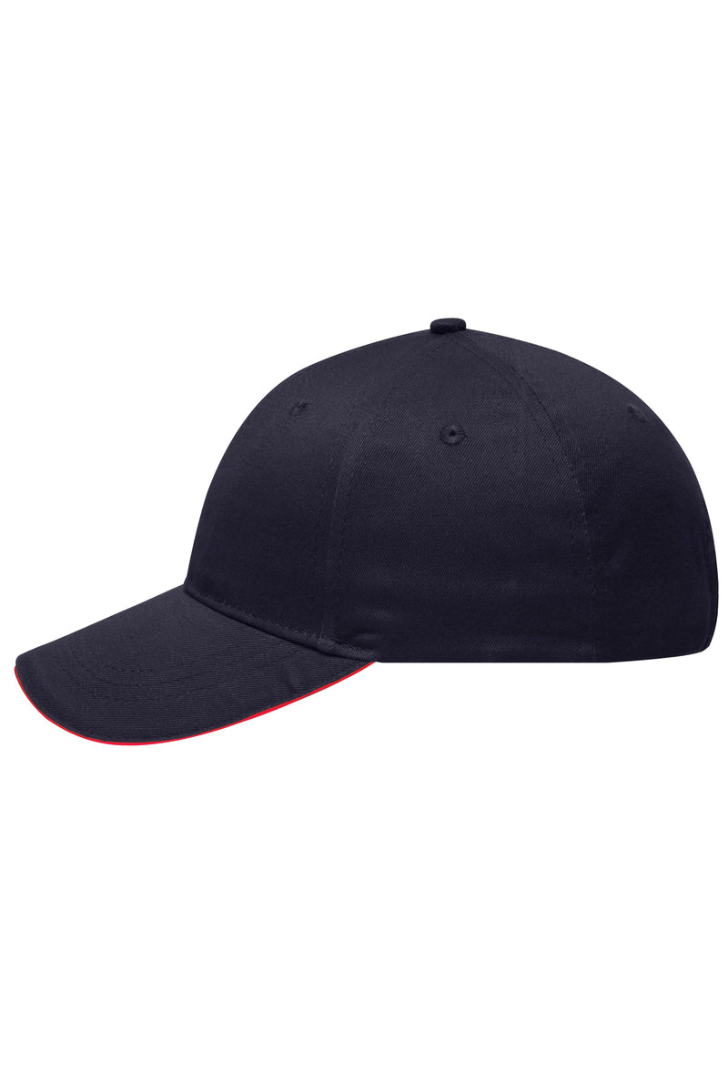 Laden Sie das Bild in Galerie -Viewer, 6 Panel Sandwich Cap mit gebürsteter Oberfläche - MB6212

