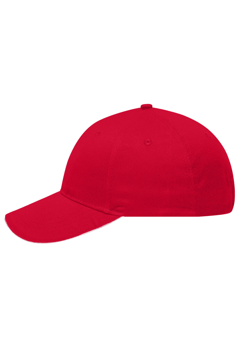 Laden Sie das Bild in Galerie -Viewer, 6 Panel Sandwich Cap mit gebürsteter Oberfläche - MB6212
