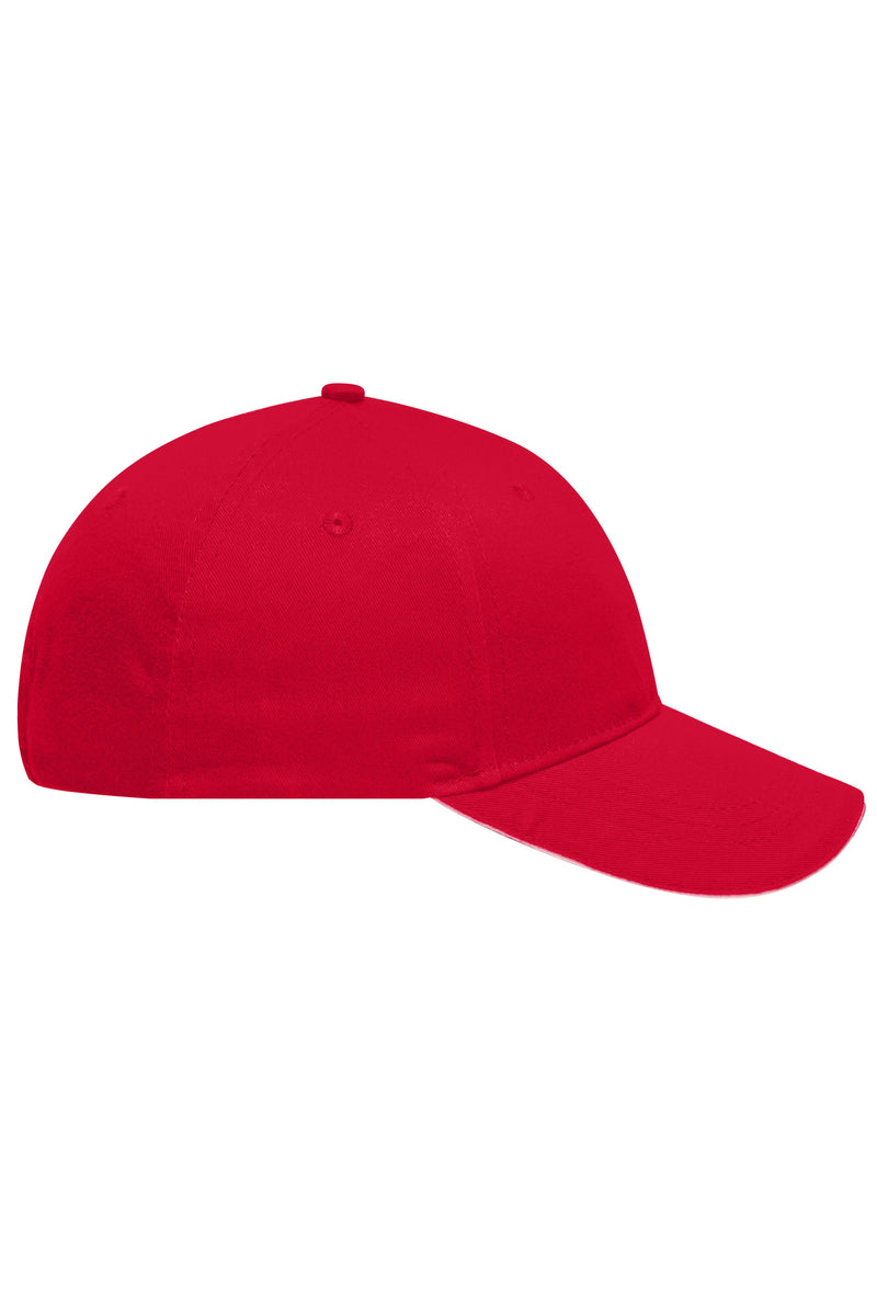 Laden Sie das Bild in Galerie -Viewer, 6 Panel Sandwich Cap mit gebürsteter Oberfläche - MB6212
