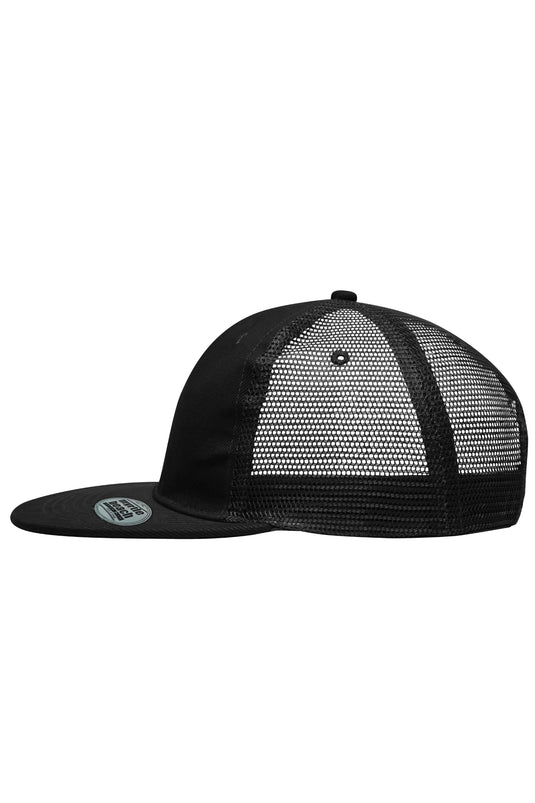 6 Panel Mesh Cap mit flachem Schild - MB6509