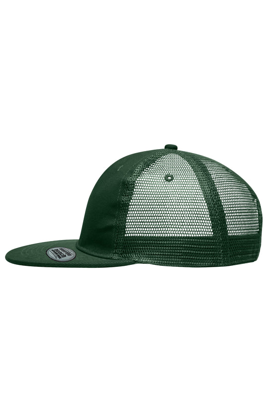 6 Panel Mesh Cap mit flachem Schild - MB6509