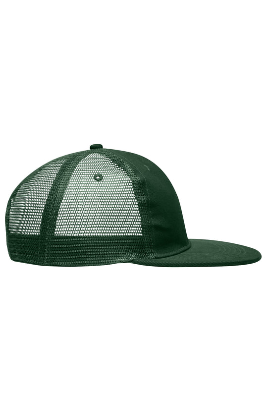 6 Panel Mesh Cap mit flachem Schild - MB6509