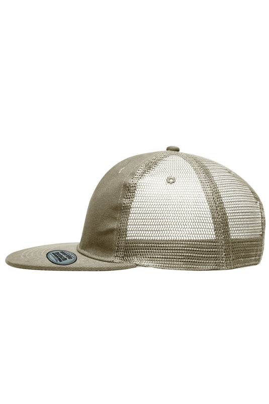 6 Panel Mesh Cap mit flachem Schild - MB6509