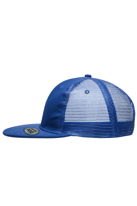 6 Panel Mesh Cap mit flachem Schild - MB6509