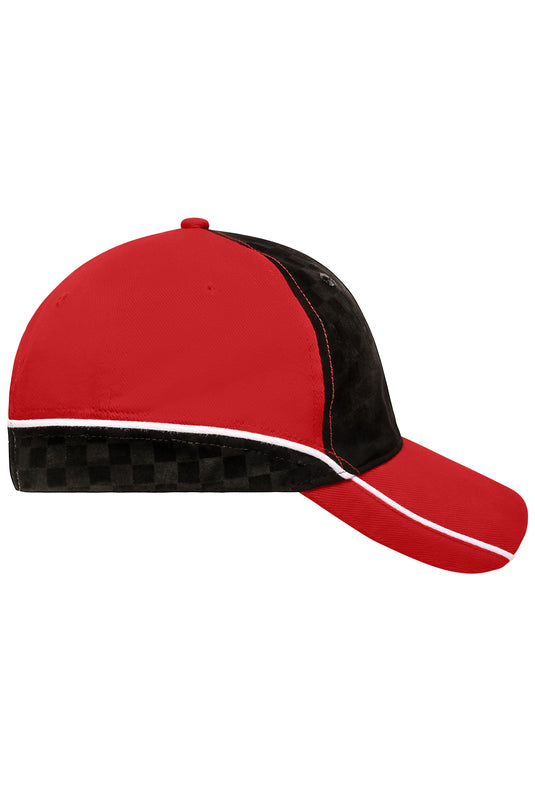 Aufwändige 5 Panel Cap im Racing Design - MB6560