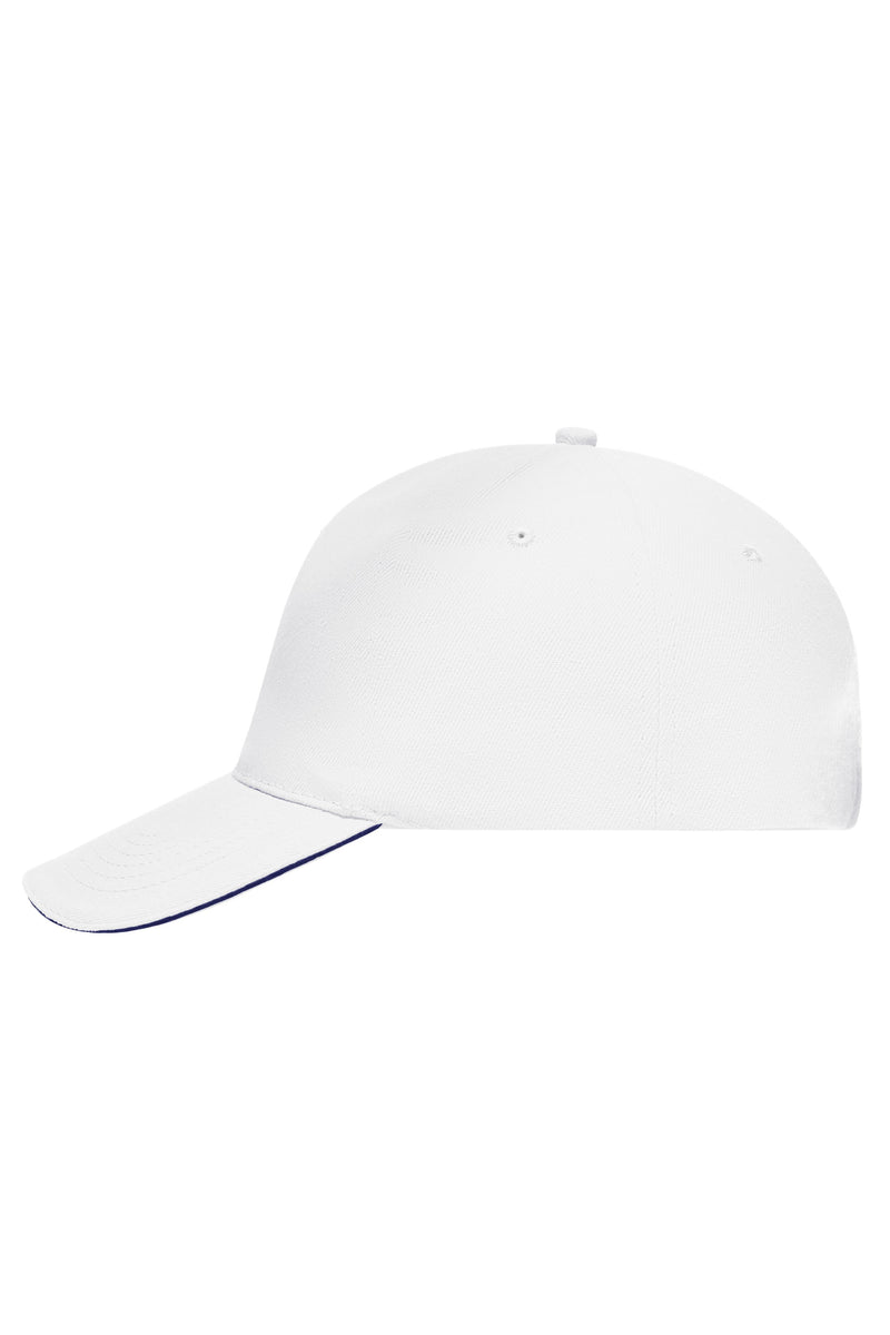 Laden Sie das Bild in Galerie -Viewer, 5 Panel Cap mit kontrastfarbigem Sandwich - MB035
