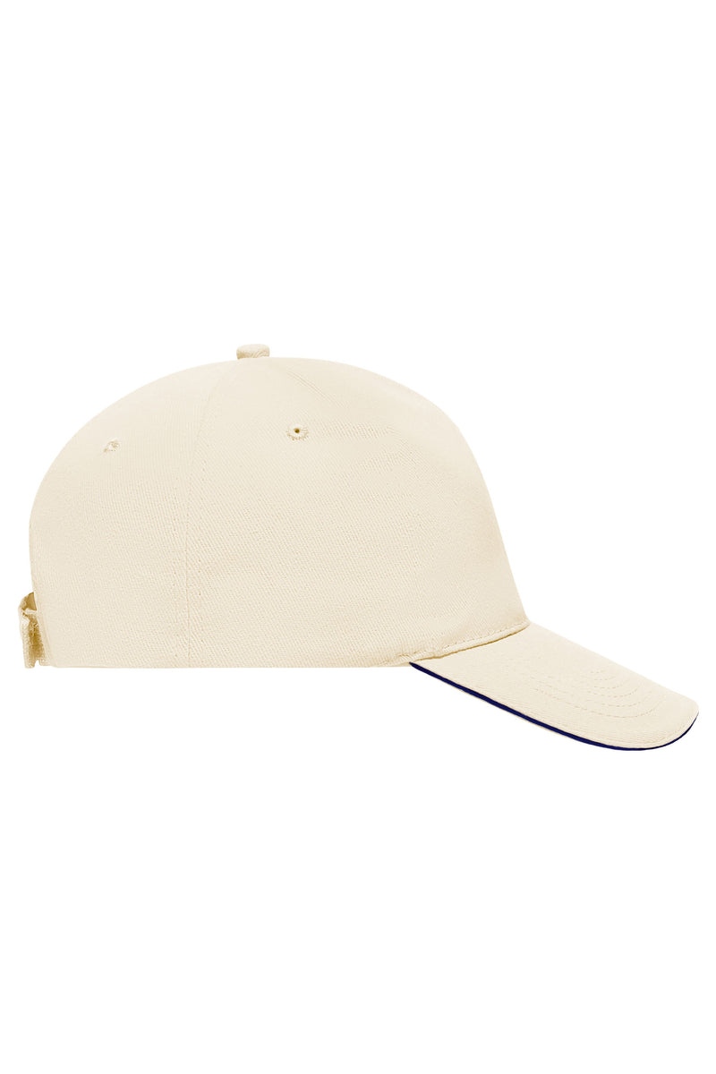 Laden Sie das Bild in Galerie -Viewer, 5 Panel Cap mit kontrastfarbigem Sandwich - MB035
