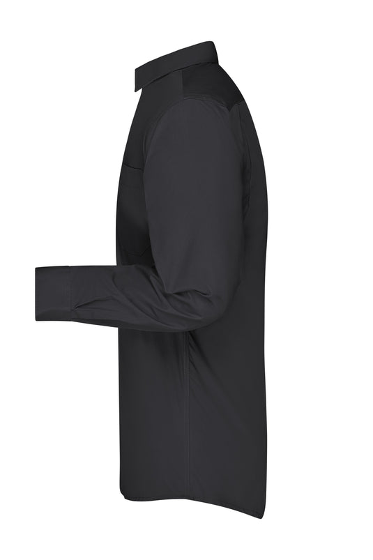 Klassisches Shirt aus strapazierfähigem Mischgewebe - JN642