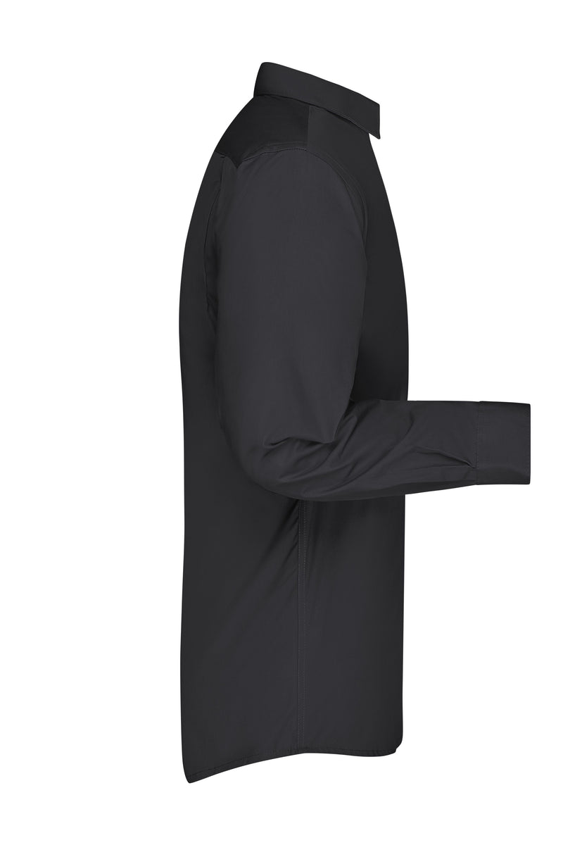 Laden Sie das Bild in Galerie -Viewer, Klassisches Shirt aus strapazierfähigem Mischgewebe - JN642
