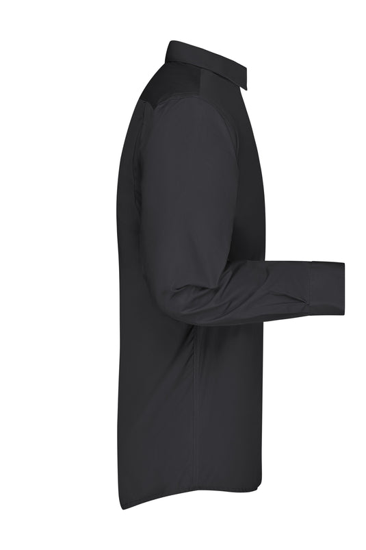 Klassisches Shirt aus strapazierfähigem Mischgewebe - JN642