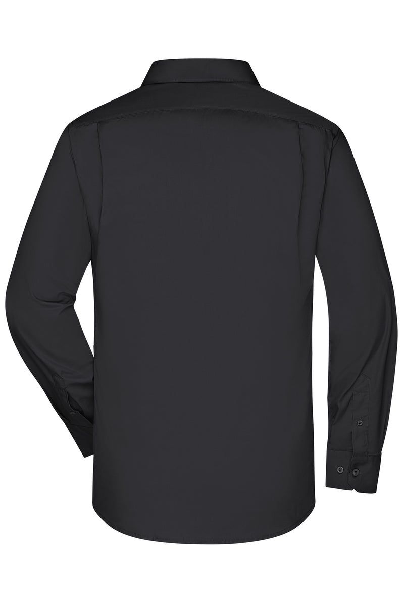 Laden Sie das Bild in Galerie -Viewer, Klassisches Shirt aus strapazierfähigem Mischgewebe - JN642
