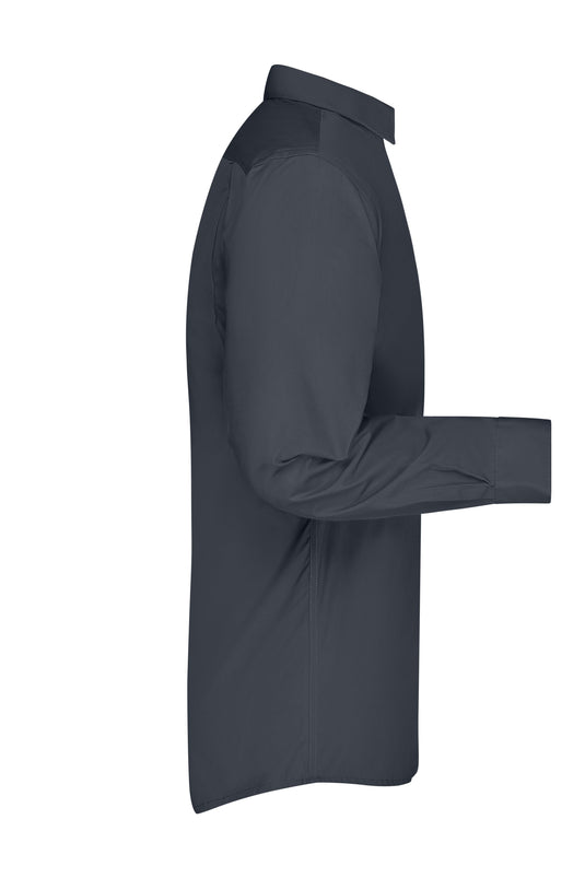Klassisches Shirt aus strapazierfähigem Mischgewebe - JN642