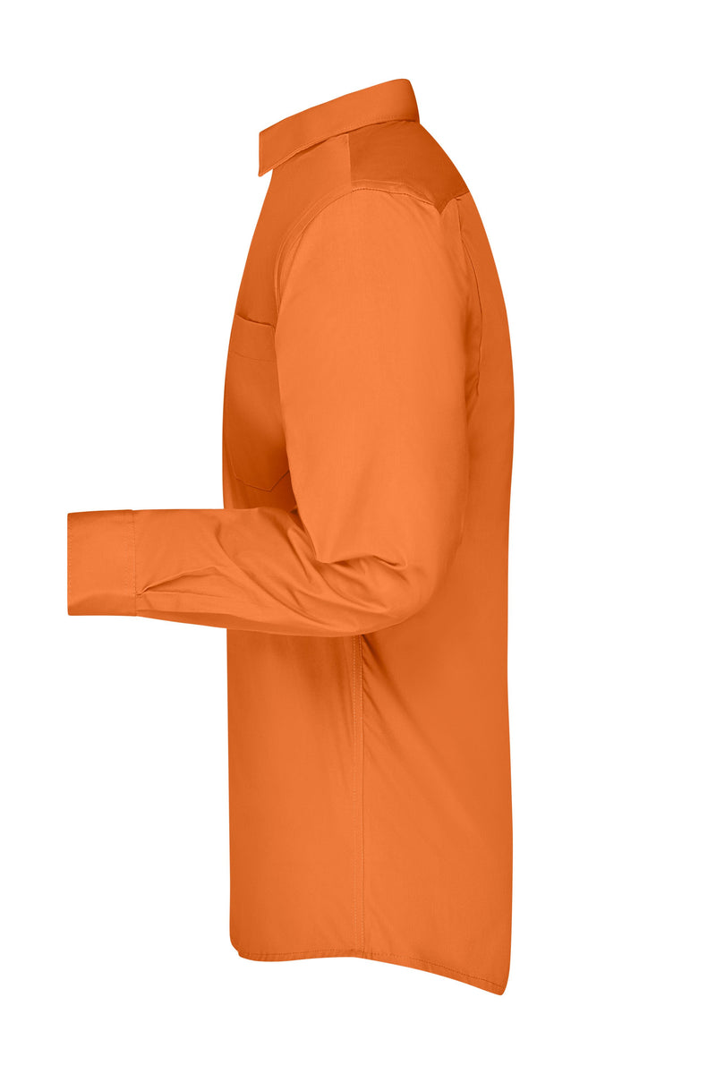 Laden Sie das Bild in Galerie -Viewer, Klassisches Shirt aus strapazierfähigem Mischgewebe - JN642
