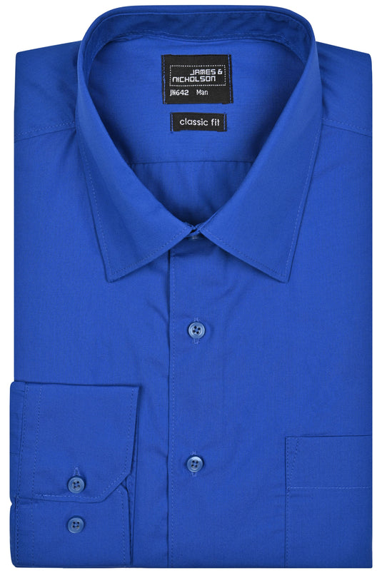 Klassisches Shirt aus strapazierfähigem Mischgewebe - JN642