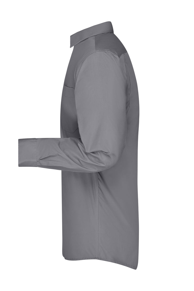 Laden Sie das Bild in Galerie -Viewer, Klassisches Shirt aus strapazierfähigem Mischgewebe - JN642
