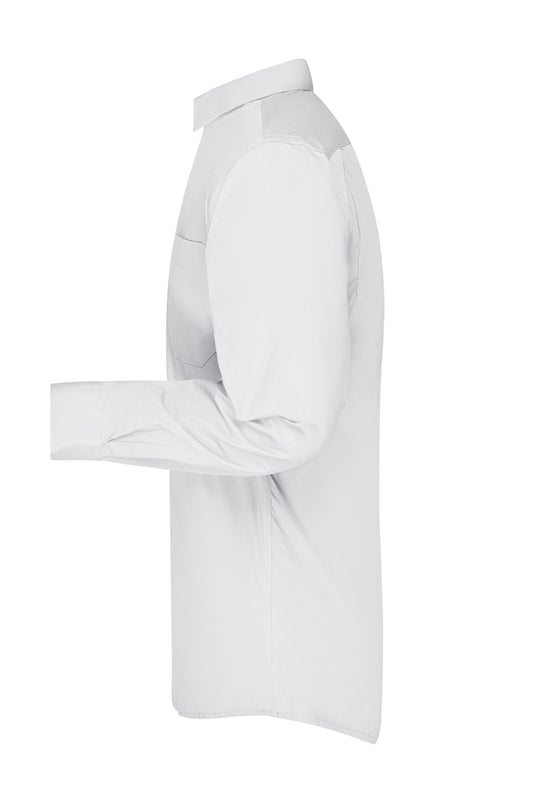 Klassisches Shirt aus strapazierfähigem Mischgewebe - JN642