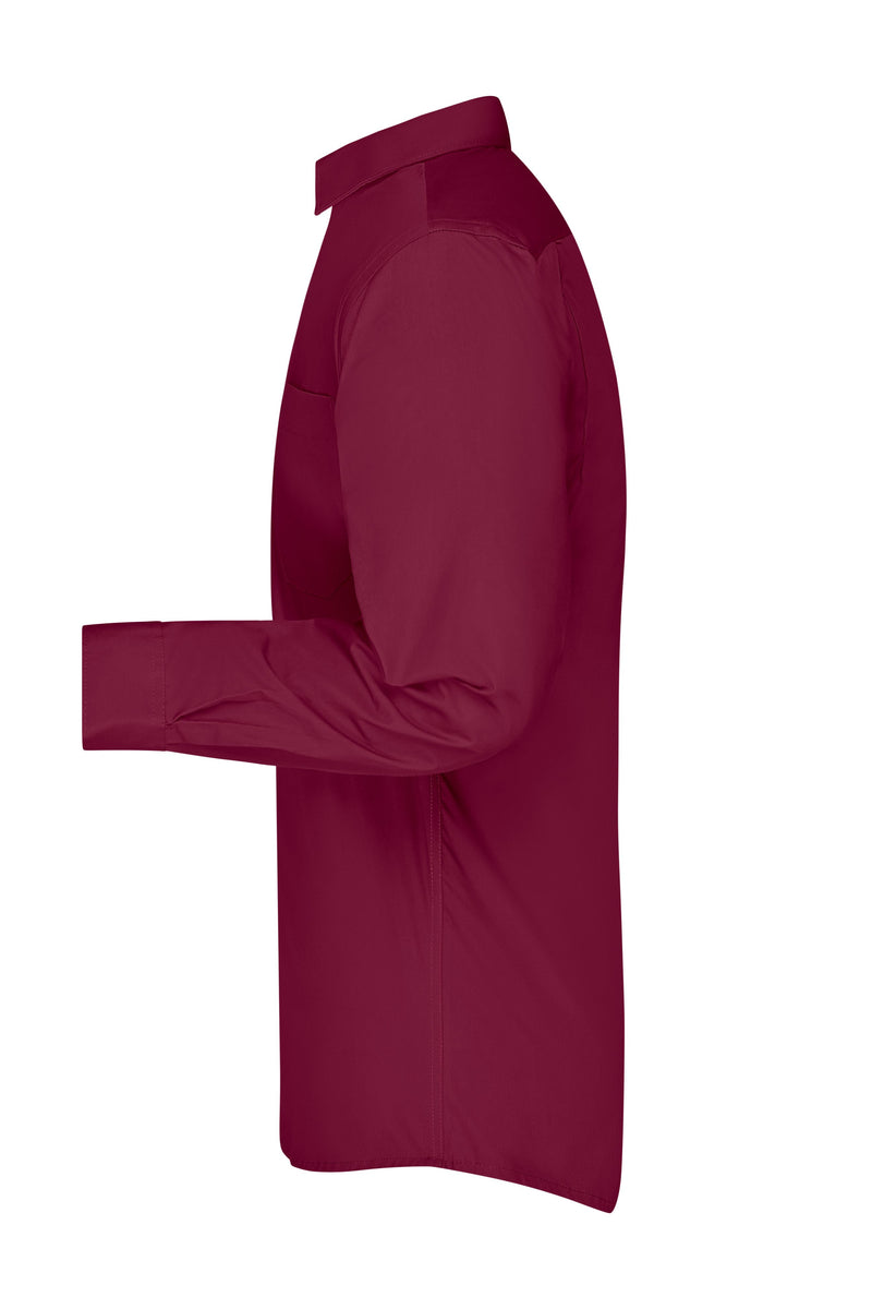 Laden Sie das Bild in Galerie -Viewer, Klassisches Shirt aus strapazierfähigem Mischgewebe - JN642
