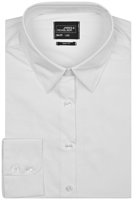 Modisch tailliertes Cityhemd und Damenbluse - JN645