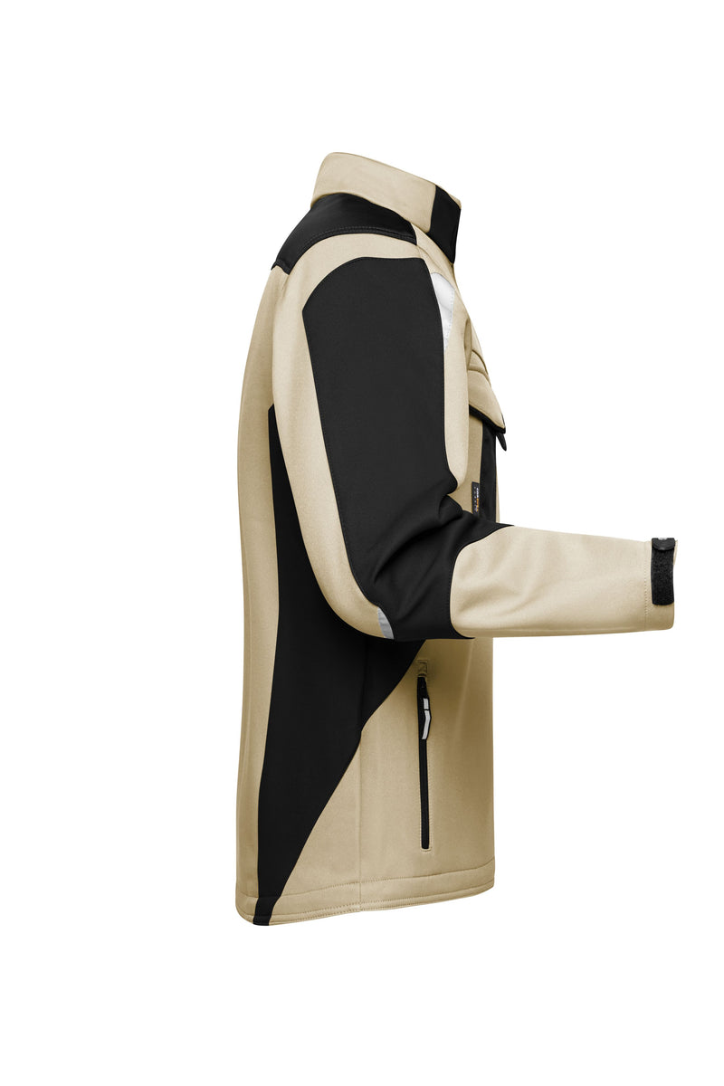 Laden Sie das Bild in Galerie -Viewer, Professionelle Softshelljacke mit hochwertiger Ausstattung - JN844
