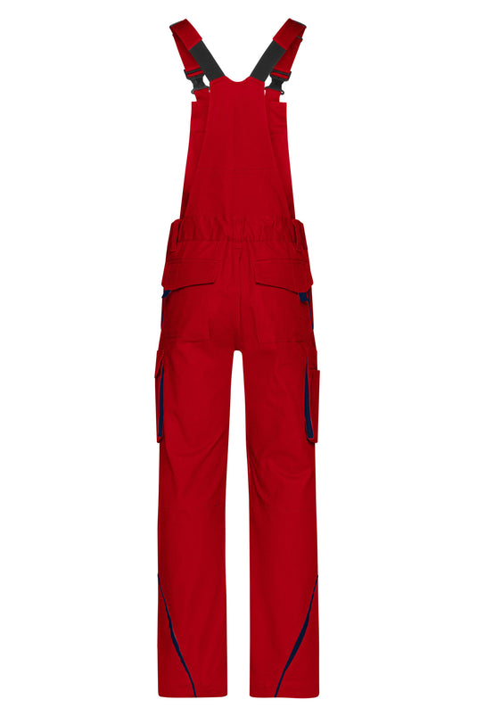 Funktionelle Latzhose im sportlichen Look mit hochwertigen Details - JN848