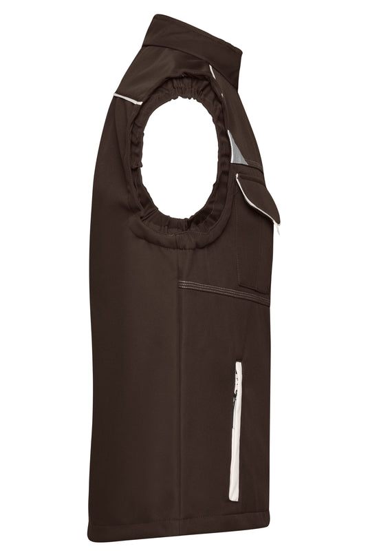 Funktionelle Softshellweste mit hochwertiger Ausstattung - JN852