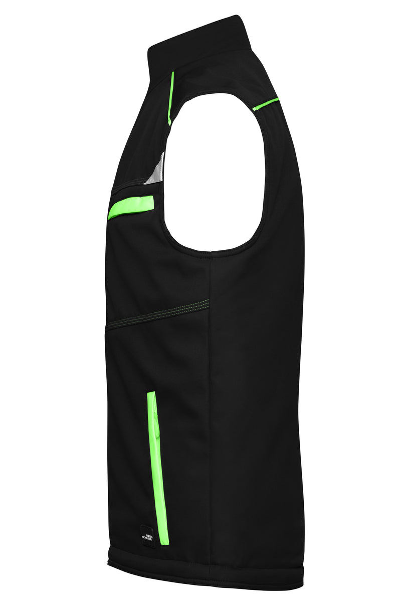 Laden Sie das Bild in Galerie -Viewer, Funktionelle Softshell Weste mit warmem Innenfutter - JN854
