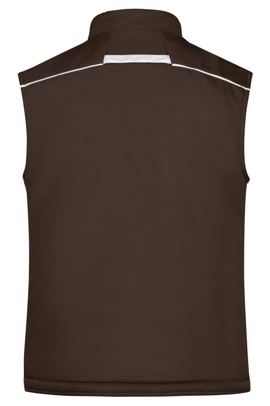 Funktionelle Softshell Weste mit warmem Innenfutter - JN854