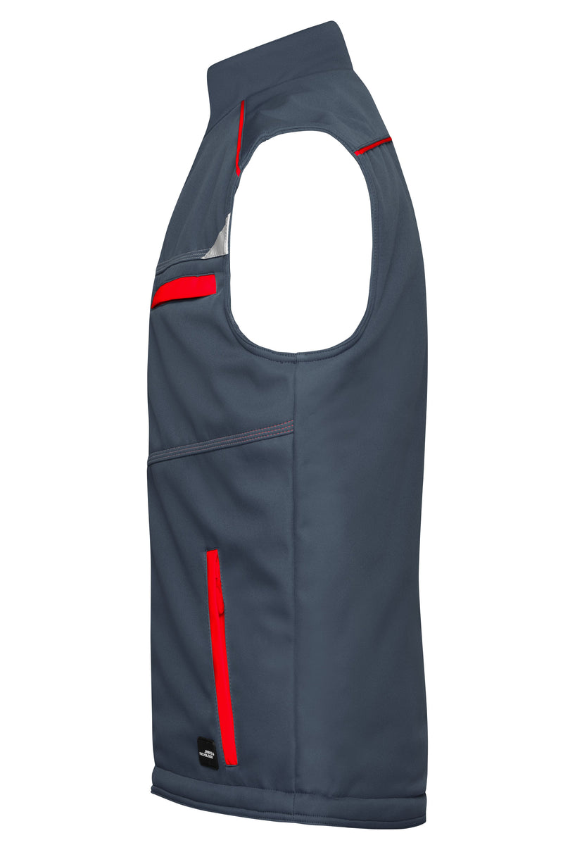 Laden Sie das Bild in Galerie -Viewer, Funktionelle Softshell Weste mit warmem Innenfutter - JN854
