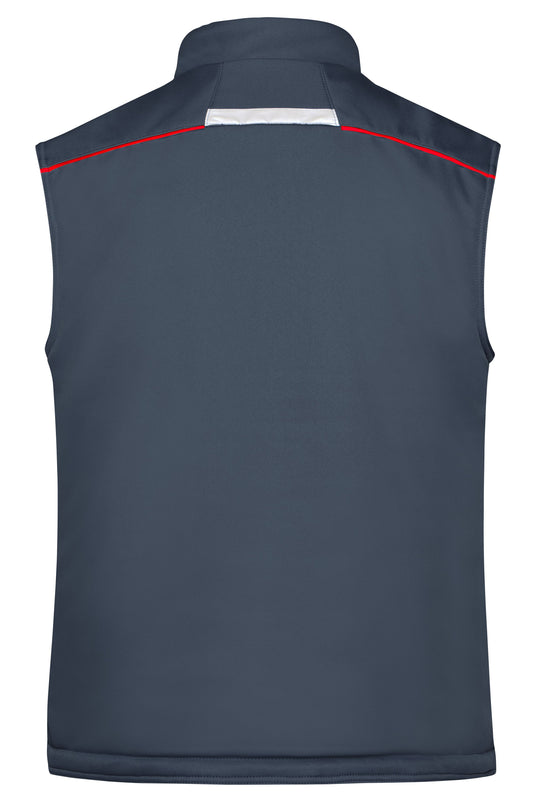 Funktionelle Softshell Weste mit warmem Innenfutter - JN854