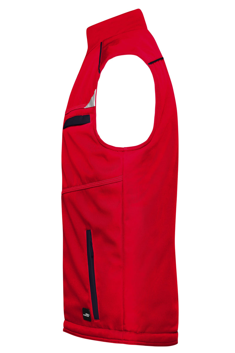 Laden Sie das Bild in Galerie -Viewer, Funktionelle Softshell Weste mit warmem Innenfutter - JN854
