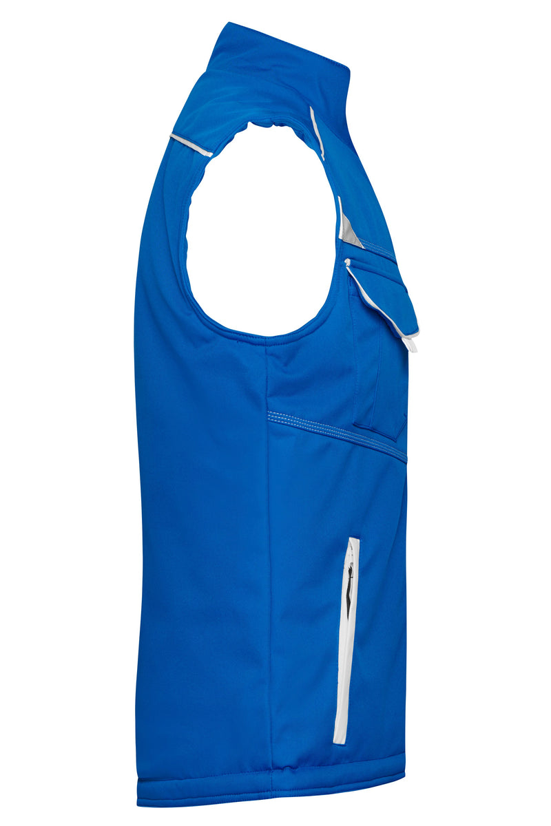 Laden Sie das Bild in Galerie -Viewer, Funktionelle Softshell Weste mit warmem Innenfutter - JN854
