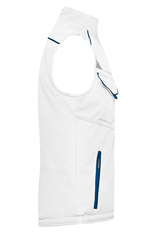 Funktionelle Softshell Weste mit warmem Innenfutter - JN854