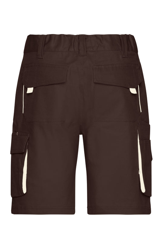 Funktionelle kurze Hose im sportlichen Look mit hochwertigen Details - JN872