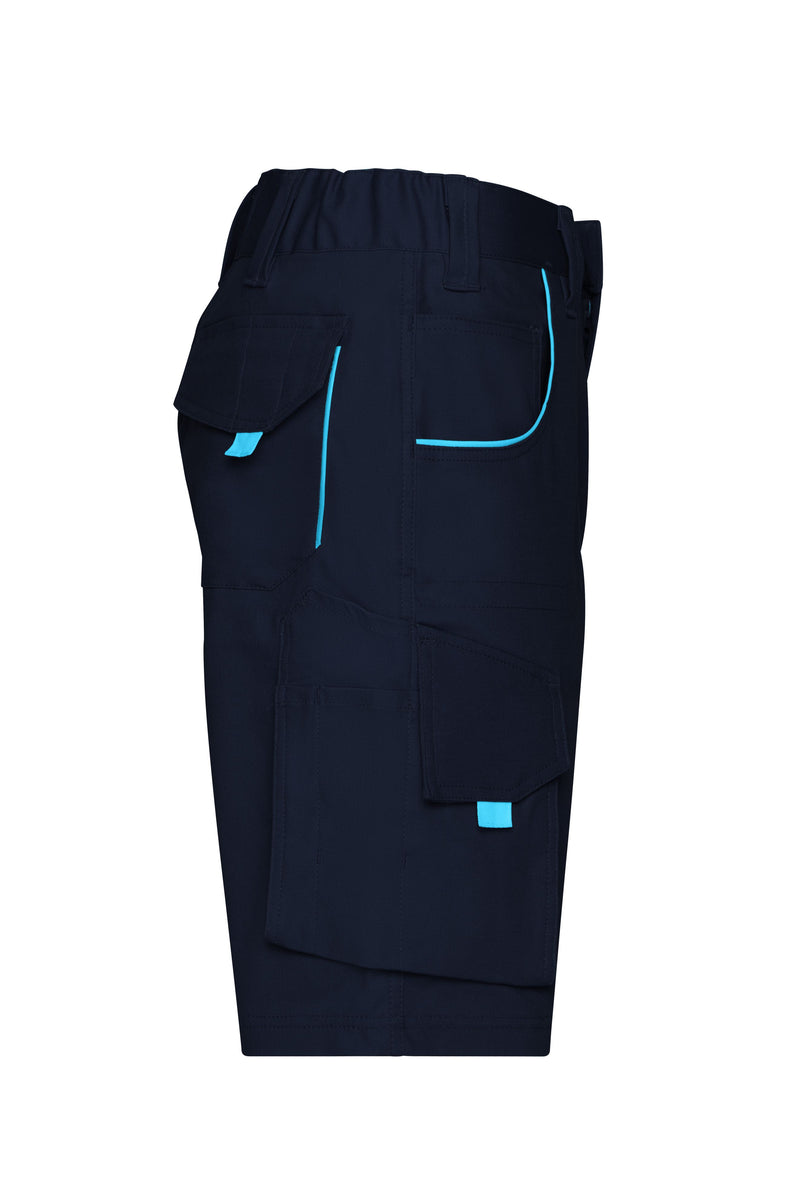 Laden Sie das Bild in Galerie -Viewer, Funktionelle kurze Hose im sportlichen Look mit hochwertigen Details - JN872

