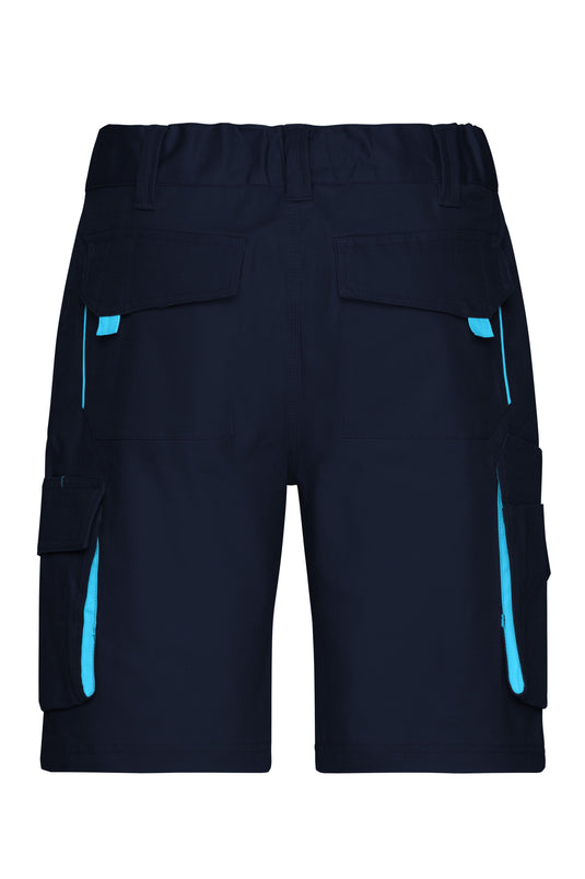 Funktionelle kurze Hose im sportlichen Look mit hochwertigen Details - JN872