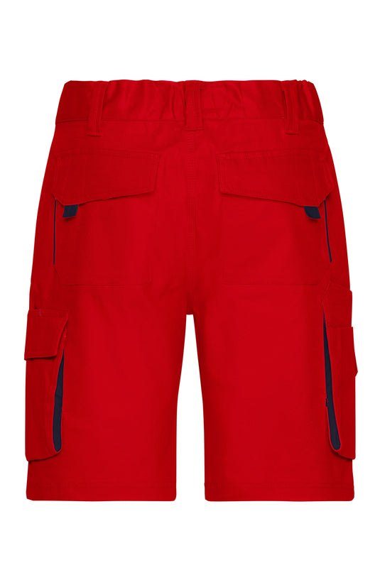 Funktionelle kurze Hose im sportlichen Look mit hochwertigen Details - JN872