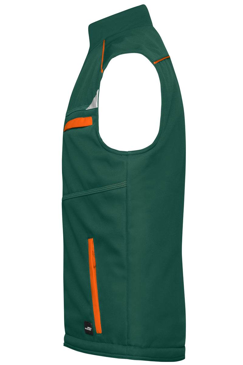 Laden Sie das Bild in Galerie -Viewer, Funktionelle Softshell Weste mit warmem Innenfutter - JN854
