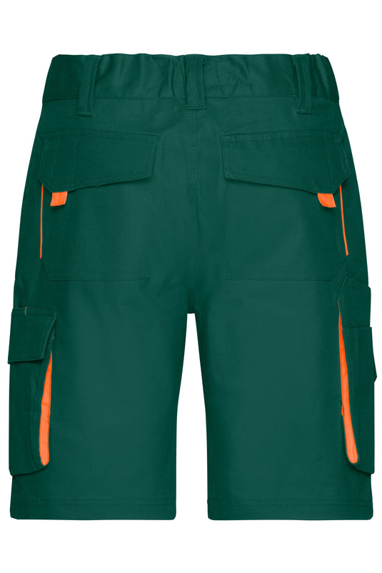 Funktionelle kurze Hose im sportlichen Look mit hochwertigen Details - JN872