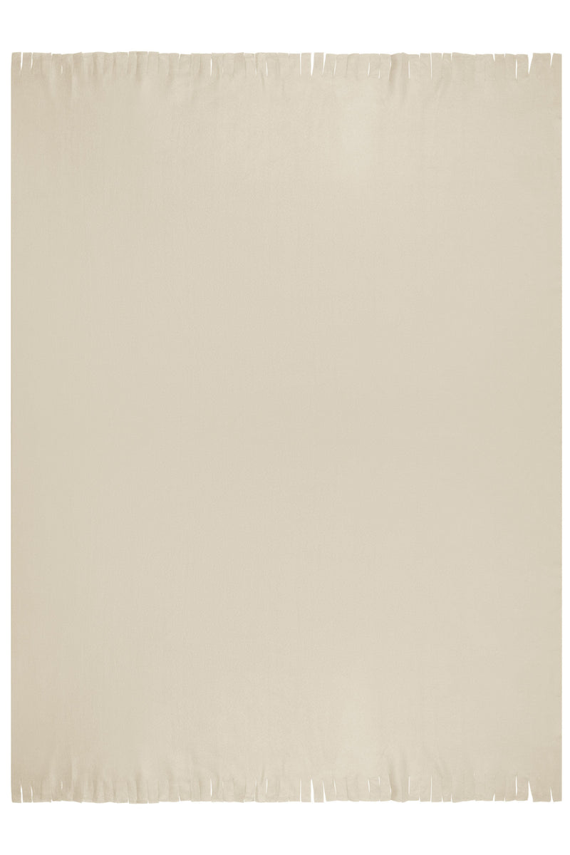 Laden Sie das Bild in Galerie -Viewer, Fleecedecke mit edlen Fransen - JN956
