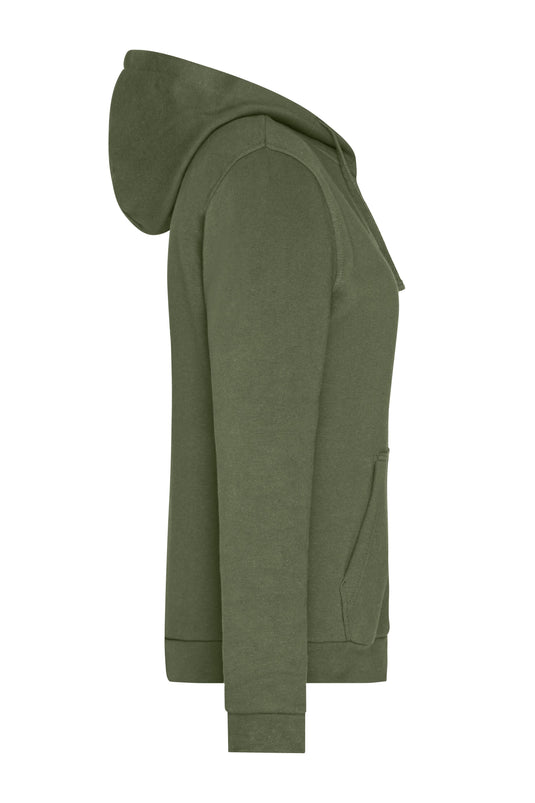 Klassische Sweatjacke mit Kapuze - Damen - JN755