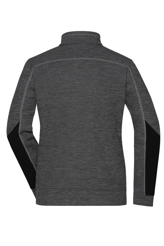 Pflegeleichte Strick-Fleecejacke für Arbeit und Freizeit - JN1817